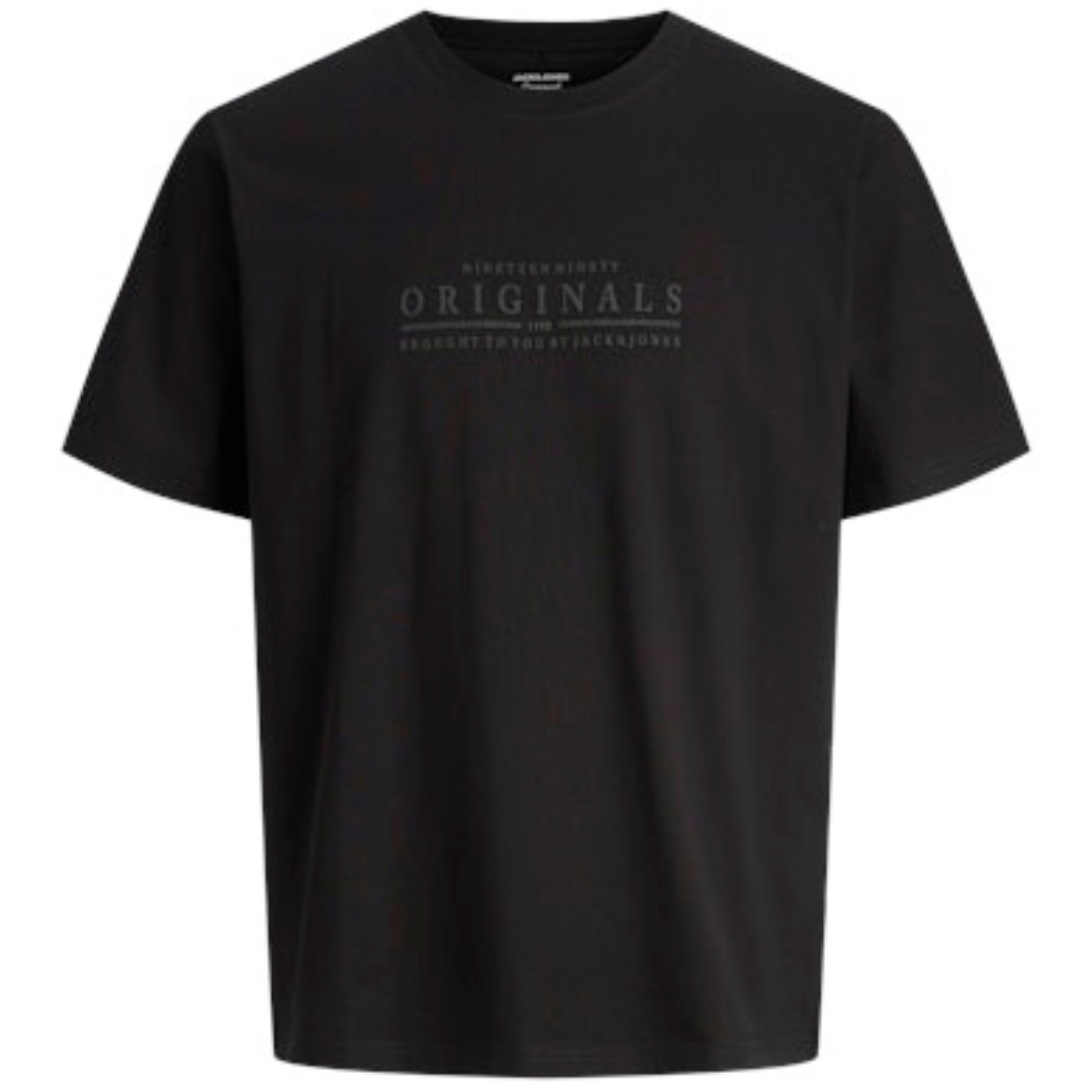 J&J Crna Muška Majica JORCATSKILLS MINIMAL